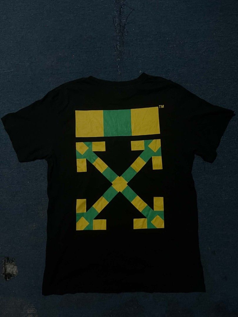 OFF WHITE (Category: Tshirts & Polo Shirts ) located in Manila. Submitted by kelramos0810886 (Listing ID 1469744048, Image 3). Description: Excellent Condition No issue L on tag 24x29 Color rate 9.5 or better.