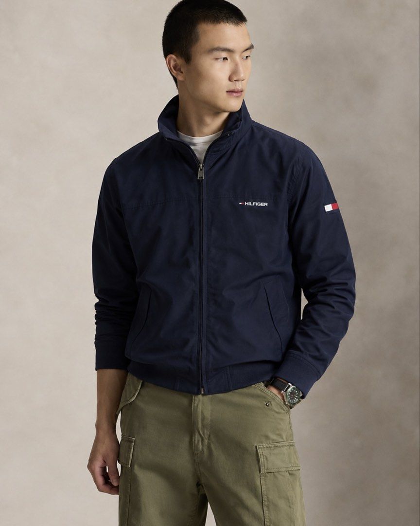 OG’ Tommy Hilfiger (Category: Coats, Jackets and Outerwear) located in Manila. Submitted by vinthreads (Listing ID 1469674198, Image 2). Description: Tommy hilfiger nylon jacket Size: L on tag Width: 24/ Length: 28 As new condition Color rate: 10/10.