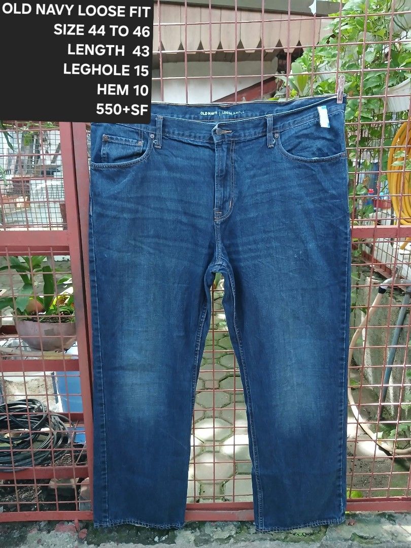 Old navy size 44 TO 46 (Category: Jeans) located in Paranaque City. Submitted by dennis_580 (Listing ID 1469626258, Image 3). Description: OLD NAVY LOOSE DENIM FIXED NA SA 550!SF PM PP.