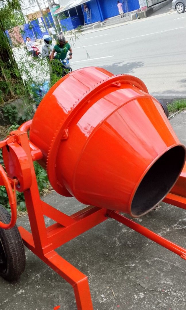 One bagger mixer (Category: Announcements) located in Manila. Submitted by mightystone_e27faa (Listing ID 1469586791, Image 2). Description: 📢One-Bagger Cement Mixer Bundles‼️ 🔴H-frame with 7.5 Gas Engine Plus Freebies‼️ Option A. Wheel barrow Option B. Portable Concrete Vibrator Option C. Impact Drill & Angle Grinder We also deliver via lalamove‼️ For more inquires pls feel free to call us @ 09629280117.