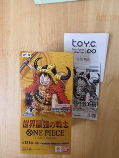 One Piece Card Game 寶藏箱Vol. 2, 玩具收藏品, 集換式卡牌, 盒子及箱子 - Carousell