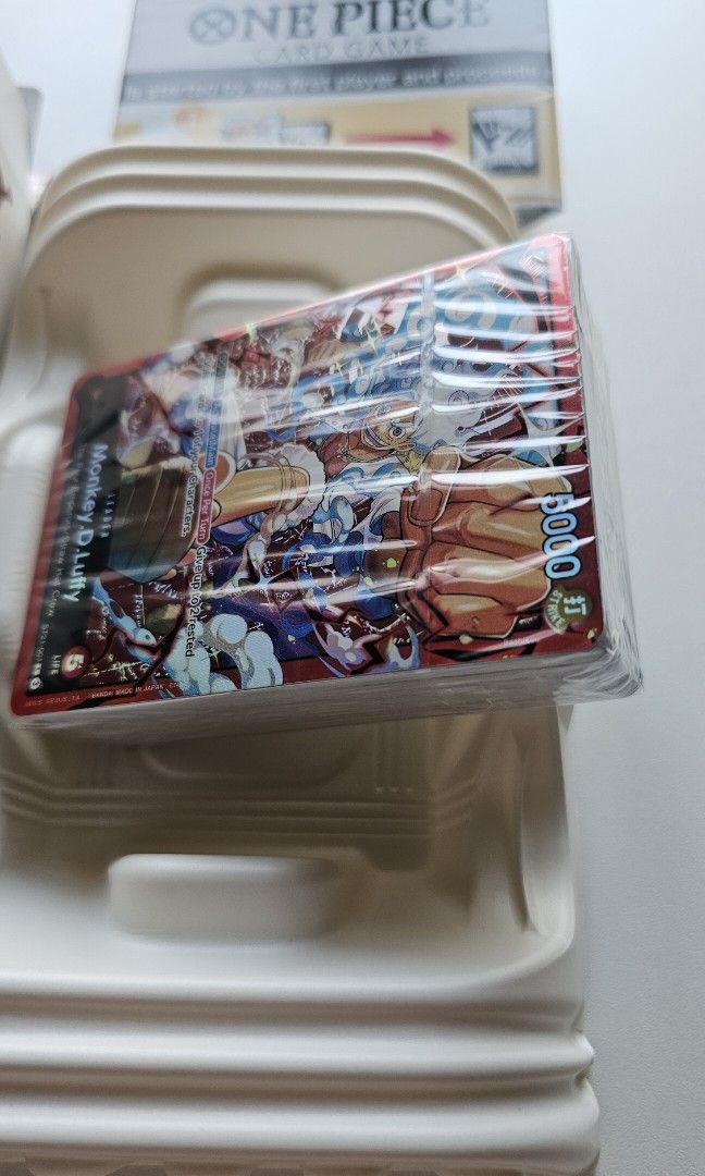 One Piece ST31 Sealed Deck English (Category: Card Boxes & Cases) located in Manila. Submitted by satotoys (Listing ID 1469655473, Image 3). Description: One Piece ST31 Starter deck Opened Box, Sealed Deck (no packs) English Free LBC Shipping P1.7k Loc. Sta. Cruz, Manila Gcash Payment before shipping.