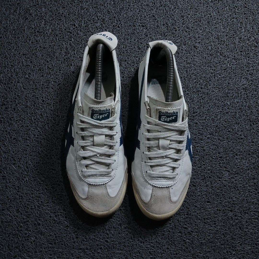 Onitsuka Tiger Mexico 66 White Blue (Category: Sneakers) located in Cagayan de Oro. Submitted by sapatos_series (Listing ID 1469740836, Image 3). Description: 0NlTSŪK4 TlGĒR 🔥 us8 eur41.5 26cm 1399 +sf.