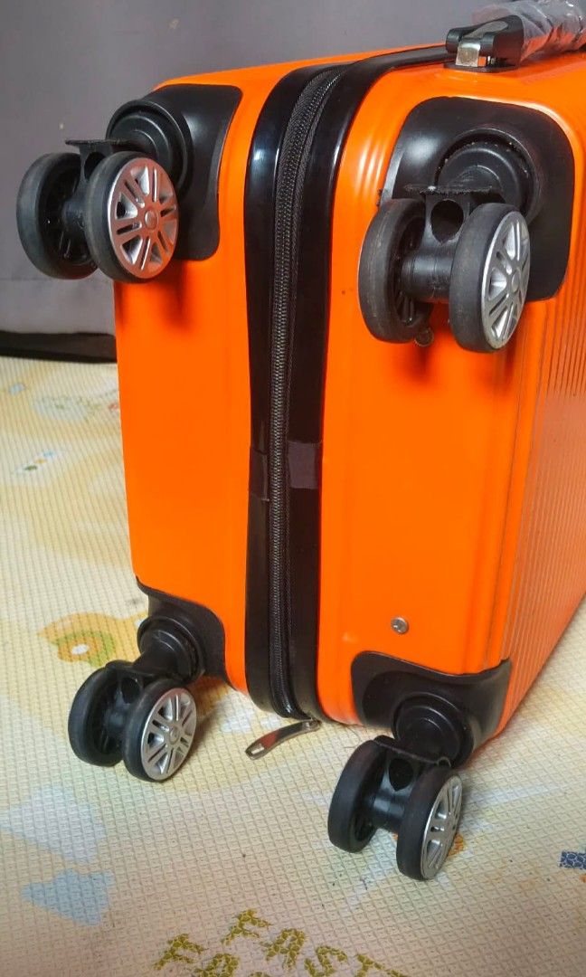 Ontrip Brand (Category: Luggage) located in Manila. Submitted by jzjapansurplus (Listing ID 1469607683, Image 2). Description: NEW ARRIVAL‼️ IMPORTED FROM JAPAN ONTRIP BRAND HANDCARRY/ SMALL SIZE 🔰SECURITY CODED LOCK 🔰 POLYCARBONATE HARDCASE 🔰SMOOTH 360 ROTATION DUAL WHEELS 🔰TELESCOPIC PUSH HANDLE 🔰TOP AND SIDE HANDLE CARRIER 🔰NO ISSUE‼️VERY GOOD CONDITION.