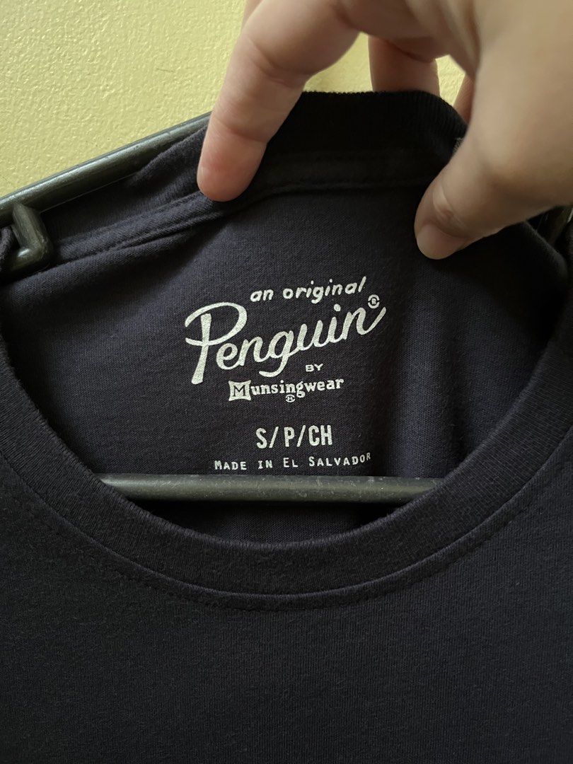 Original Penguin T-Shirt (Men’s sizing - Small) (Category: Shirts) located in Quezon City. Submitted by tintin_reyes (Listing ID 1469638643, Image 2). Description: Original Penguin T-Shirt Men’s sizing Small Navy Blue Used once - almost new condition RFS: Seldom use - decluttering.