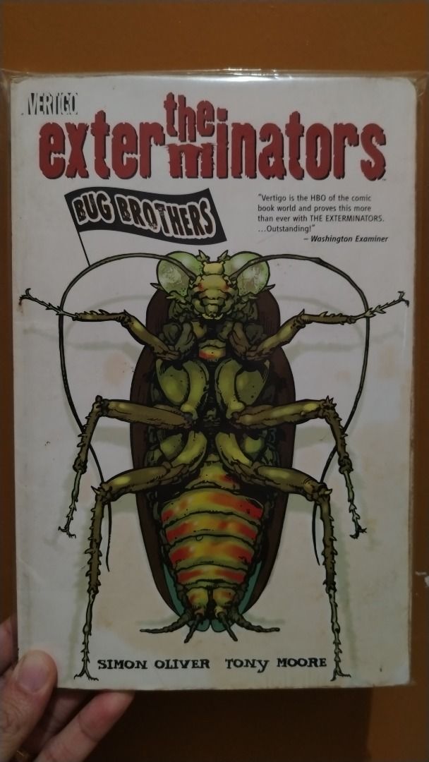 P150 COMIC: The Exterminators Vol. 1: Bug Brothers (Category: Comics & Manga) located in Antipolo. Submitted by letmesumup (Listing ID 1469723129, Image 1). Description: P150 COMIC: The Exterminators Vol. 1: Bug Brothers Mode of Payment: Gcash, BDO Mode of Delivery: J&T Express, Grab, Lalamove (only within Metro Manila area), LBC NOTE: Deliveries will be made during Wednesday and Thursdays, but feel free to DM me any day of the week. List of book