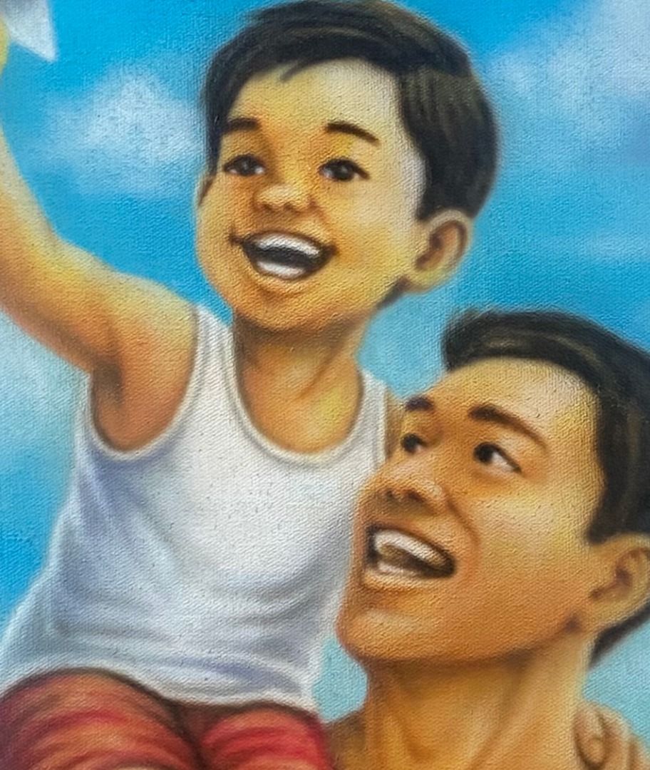 Palipad - Ren Hendrick Reyes (Category: Art & Prints) located in Taguig. Submitted by drybrushgallery (Listing ID 1469591418, Image 3). Description: Palipad Ren Hendrick Reyes, 2026 Acrylic on Canvas Artwork Dimension: 24" x 18" with Certificate of Authenticity PM FOR INQUIRY 0917 565 2917 .