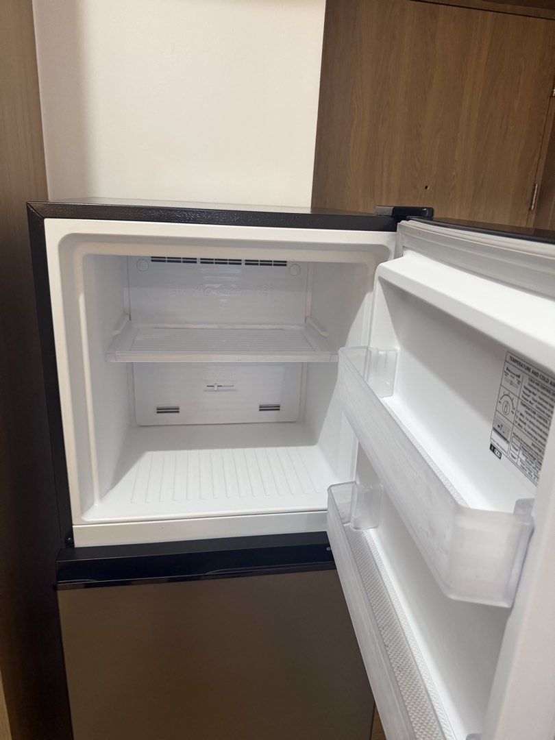 Panasonic Inverter Two-Door Refrigerator Silver (Category: Refrigerators and Freezers) located in Manila. Submitted by declutter.ak55 (Listing ID 1469598452, Image 2). Description: - Brand: Panasonic Inverter - Type: Double Door Refrigerator - Color: Sleek Silver Finish - Interior Features: Freezer with shelf, glass shelves, fresh safe crisper drawer, and spacious door bins - Condition: Extremely clean, excellent cooling performance, and ready to