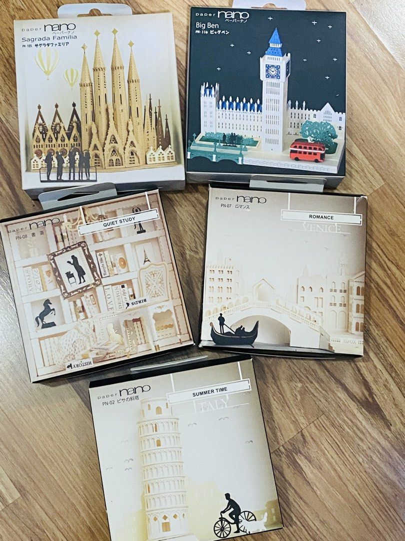 Paper Nano paper art - 650 each (Category: Other Stationery & Craft) located in Pasay City. Submitted by trendystash (Listing ID 1469637429, Image 1). Description: Brand new Sealed .