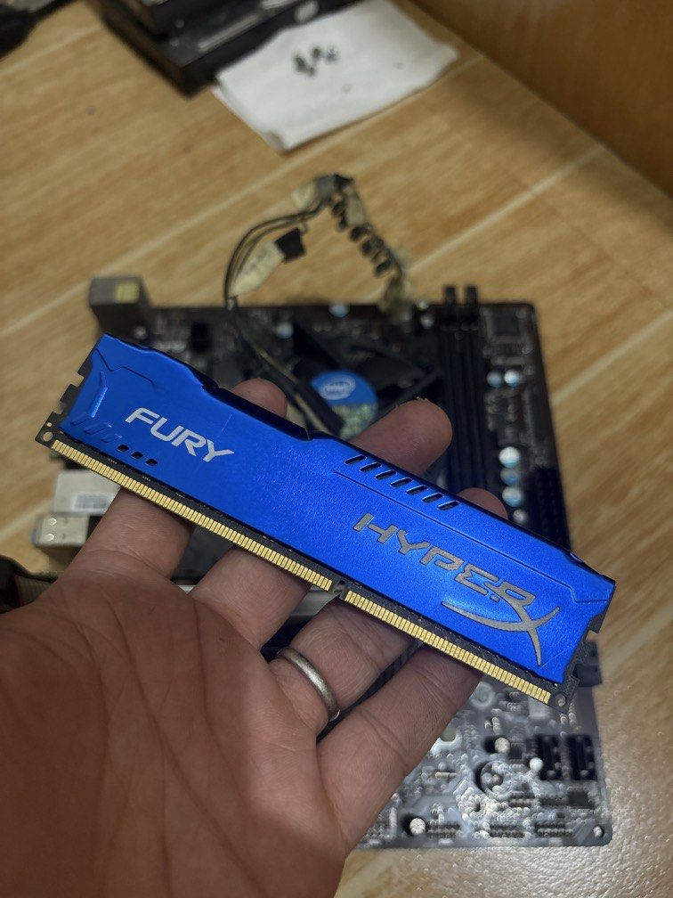 Parts Out Motherboard w/ Cpu Gpu Ram (Category: Computer Parts) located in Caloocan City. Submitted by thrift4way (Listing ID 1469662865, Image 2). Description: Cpu i3-2100 Motherboard Msi H16M-E23(B3) Gpu Galaxy GT610 Ram HyperX 8Gb 1333 Parts Out from pc. Buy at your own risk ⚠️ .