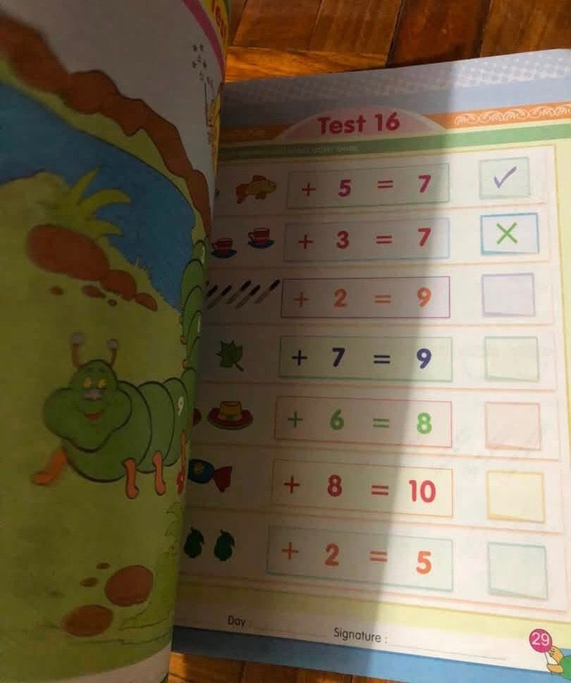 [PB] NUMBERS 1-100, educational children's activity workbook (Category: Children's Books) located in San Juan City. Submitted by ttanmien (Listing ID 1469574568, Image 3). Description: ⚜️✨⚜️✨⚜️✨⚜️✨⚜️✨⚜️ 💁🏻‍♀️SELLING PRICE: ₱50 Original Price: Around ₱180 💁🏻‍♀️Book Genre: NonFiction, Children's Nonfiction, Workbook/Assessment, educational children's activity book focusing on early learning mathematics. 💁🏻‍♀️Book insight: It is a math workboo