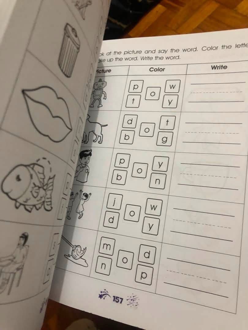 [PB] Pre K - English Explorers: A Balanced, Explicit, Integrated, and Systematic Phonics and Reading (Category: Textbooks) located in San Juan City. Submitted by ttanmien (Listing ID 1469599391, Image 3). Description: ⚜️✨⚜️✨⚜️✨⚜️✨⚜️✨⚜️ 💁🏻‍♀️SELLING PRICE: ₱100 Original Price: Around ₱500 💁🏻‍♀️Book Genre: NonFiction, Children's Nonfiction, Workbook/Assessment, Educational Activity Book, Early Childhood Education (ECE), Preparatory Activity Boo