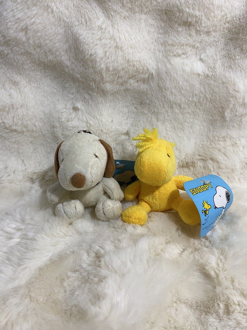 Peanuts’ Snoopy and Woodstock plush charm bundle (2 pcs) (Category: Plushies & Soft Toys) located in Kalibo. Submitted by ollie_stuffshop (Listing ID 1469581124, Image 1). Description: Before you send your inquiries: ❗️Last Price is already posted ❗️Manage your expectations, WYSIWYG ❗️May need washing ❗️Dropoff is every Wednesday & Sunday.