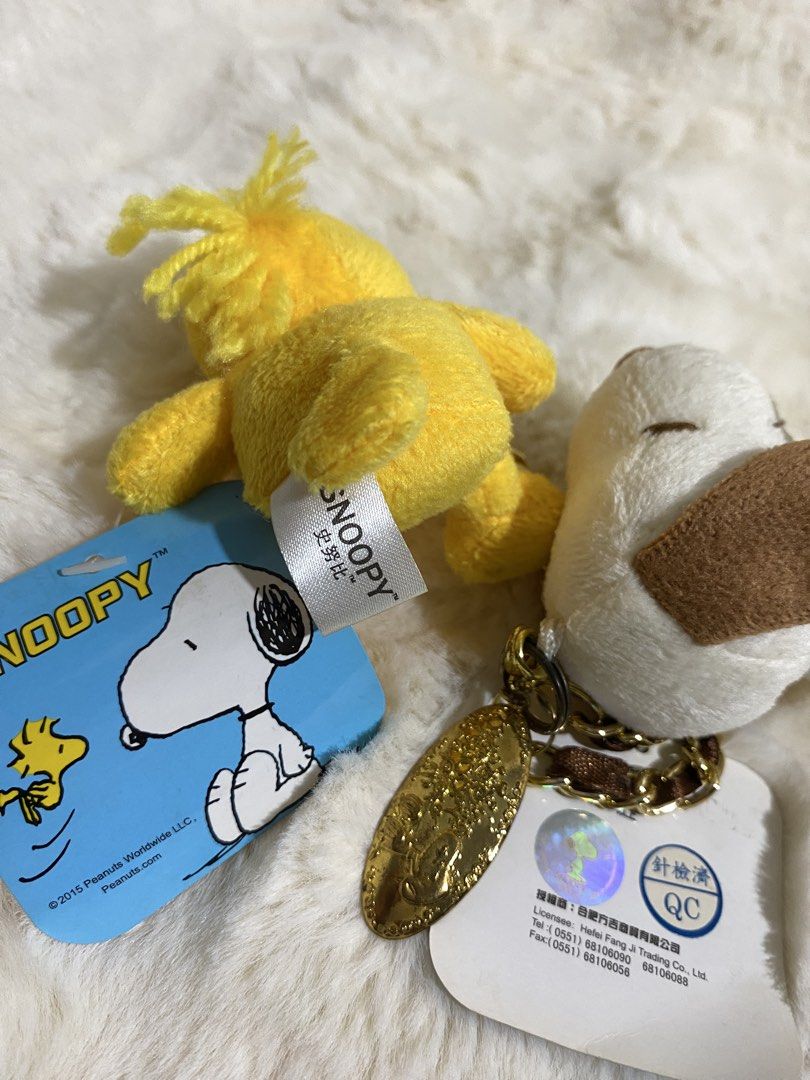 Peanuts’ Snoopy and Woodstock plush charm bundle (2 pcs) (Category: Plushies & Soft Toys) located in Kalibo. Submitted by ollie_stuffshop (Listing ID 1469581124, Image 3). Description: Before you send your inquiries: ❗️Last Price is already posted ❗️Manage your expectations, WYSIWYG ❗️May need washing ❗️Dropoff is every Wednesday & Sunday.