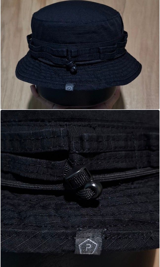 Pentagon Babylon Boonie Hat (Category: Caps & Hats) located in Santa Rosa. Submitted by D__OutdoorGear_Etc._24 (Listing ID 1469588408, Image 3). Description: For Sale - Pentagon Babylon Boonie Hat - Minimal sign of usage,Still in Excellent Condition!(No issue etc!) - Color may vary due to lighting source. - Color rate ~ 9.8/10 - Black - Fabric - 65٪Polyester/35٪Cotton - DWR coating(Durable Water Repellent) - Contour pattern shape - Air-Ventilatio