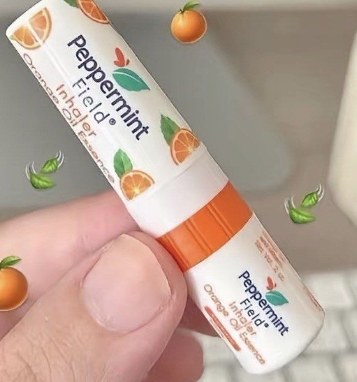 Peppermint inhaler orange scent (Category: Other Merchandise) located in Manila. Submitted by vintageaccessories (Listing ID 1469587725, Image 2). Description: .