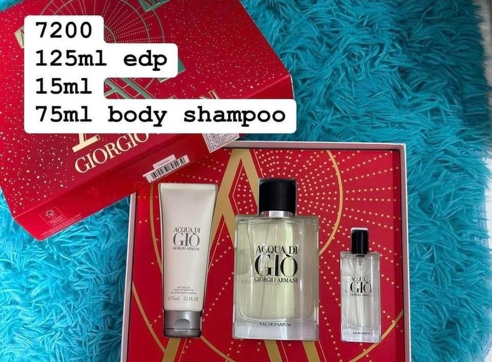 Perfume Gift Sets (Category: Fragrance & Deodorants) located in Manila. Submitted by aouievallente (Listing ID 1469751933, Image 2). Description: - Ideal for gifting, anniversaries, or stocking up on your signature scent - Fast shipping and secure packaging guaranteed.