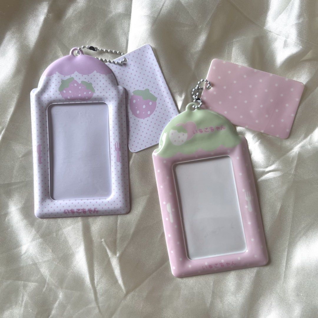 PHOTOCARD HOLDER SET (Category: K-Wave Merchandise) located in Manila. Submitted by 3z6lia (Listing ID 1469638519, Image 1). Description: 💌 wts lfb ph — pocahols 🏷️ ₱60 set onhand rfs: decluttering # bts pc pvc anik anik keychail pocahol photocard holder onhand ph wts lfb pcs pc photocards kpop binder pcs.