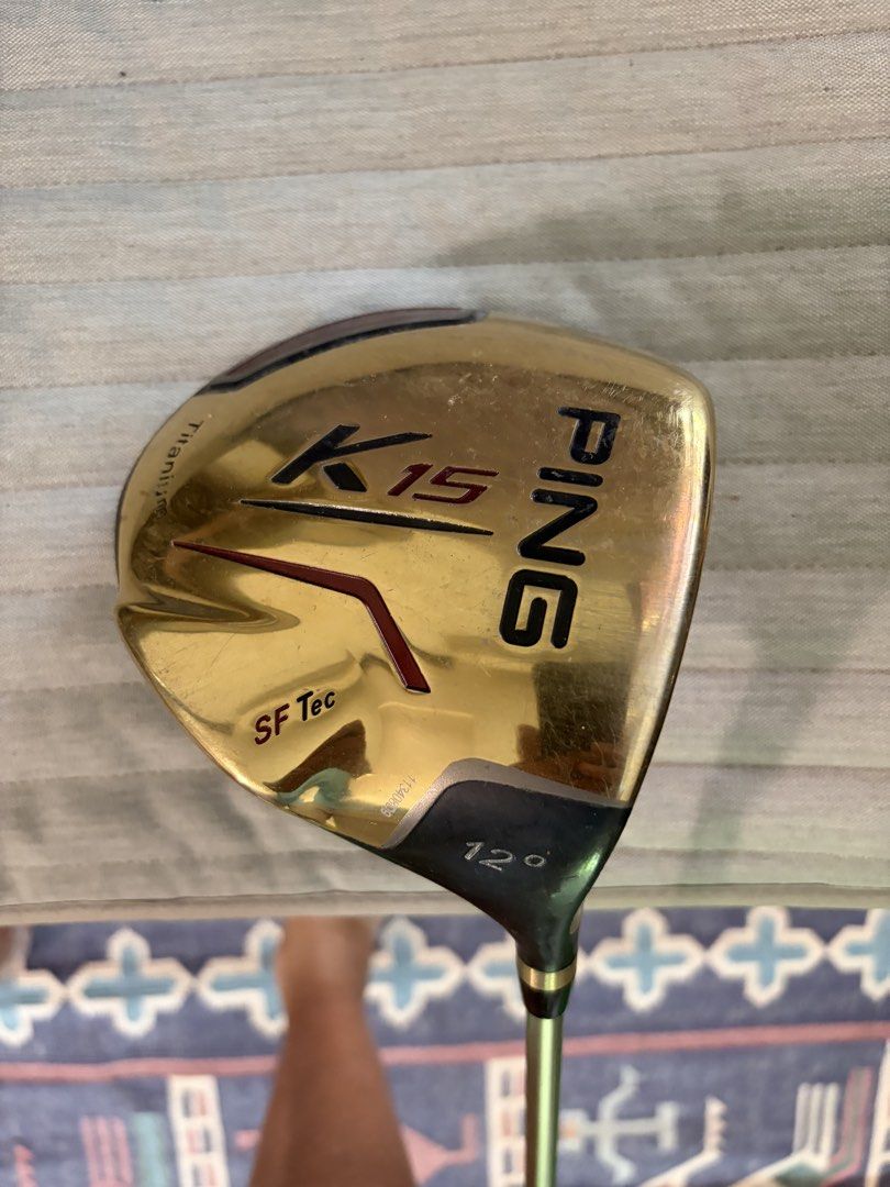 Ping driver (Category: Other Sports Equipment and Supplies) located in Singapore. Submitted by ernestseow25548 (Listing ID 1469645606, Image 1). Description: 12 degrees regular.