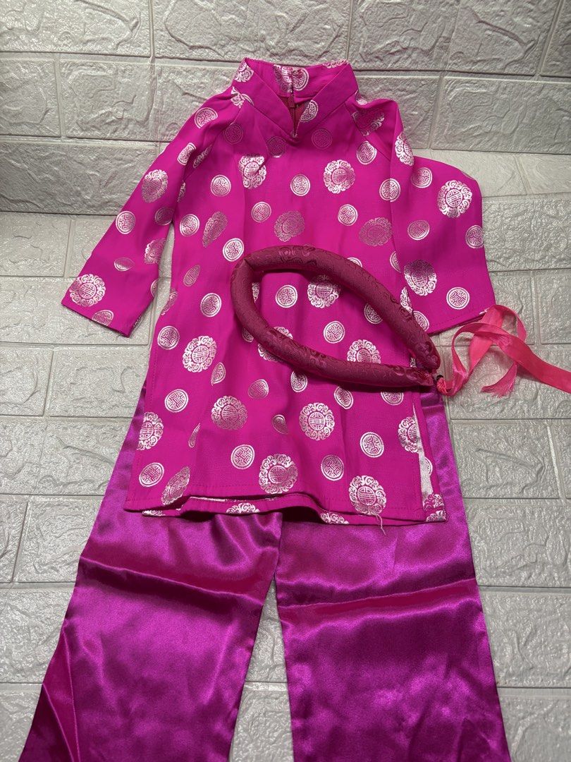 Pink costume Chinese (Category: Babies & Kids Fashion) located in Manila. Submitted by thekidshop (Listing ID 1469695997, Image 1). Description: .