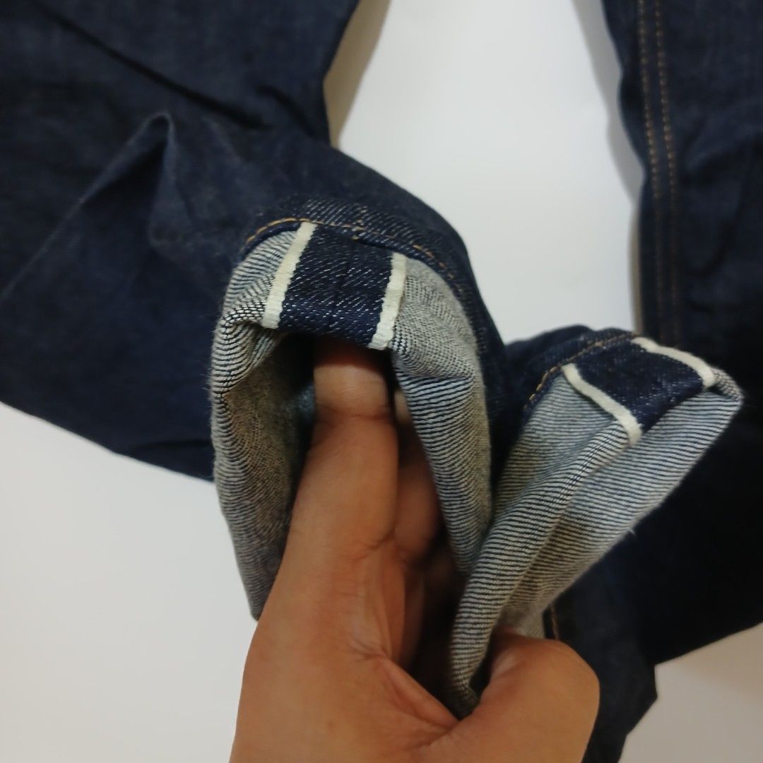 PLAC SELVEDGE JEANS (Category: Jeans) located in Ozamiz City. Submitted by 2nd.sight (Listing ID 1469673861, Image 2). Description: size: 32 on tag w: 32 l: 42.5 hem: 7 like new.
