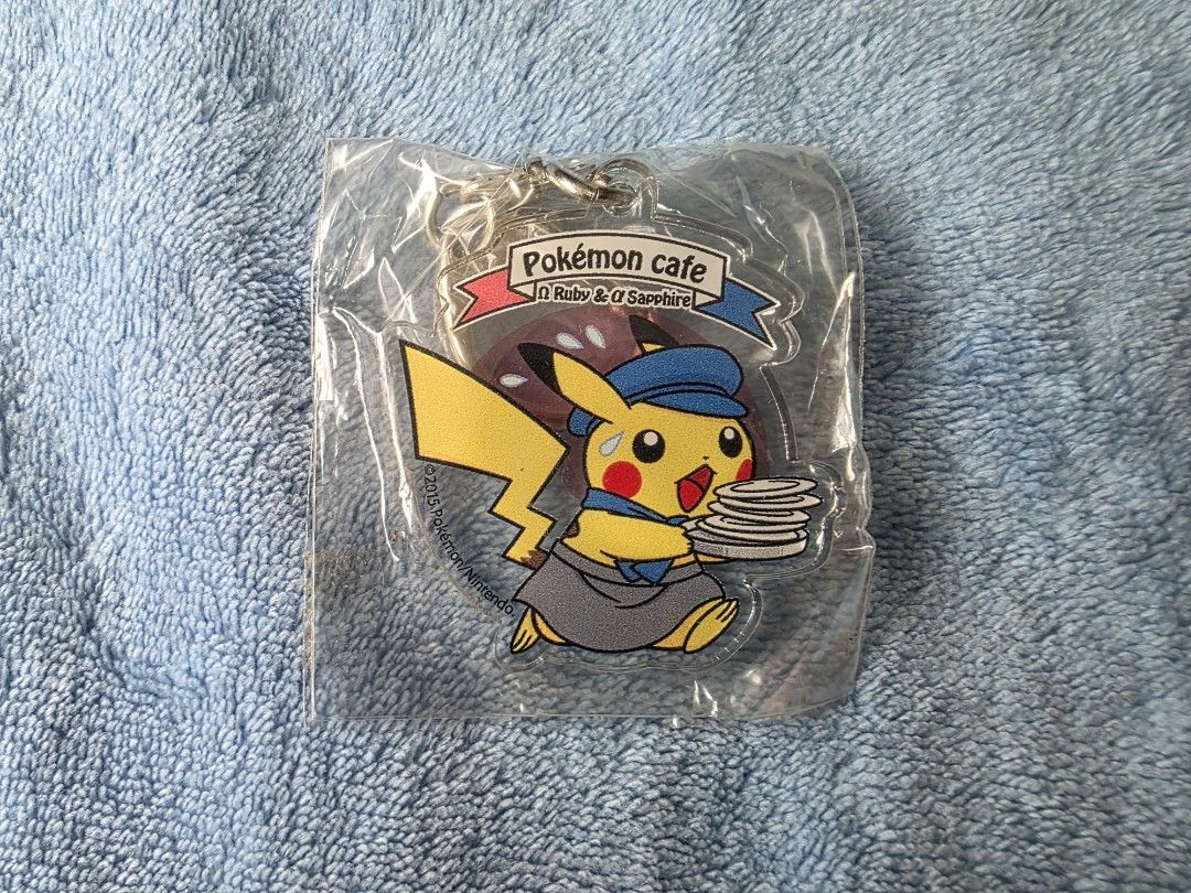 Pokemon Cafe Ruby and Sapphire Acrylic Keychain (Category: Other Merchandise) located in Manila. Submitted by animestuffsshop (Listing ID 1469579811, Image 1). Description: Pokemon Cafe Ruby and Sapphire Acrylic Keychain - Official - WYSIWYG MOD: JNT, LBC COP, Lalamove MOP: GCASH.