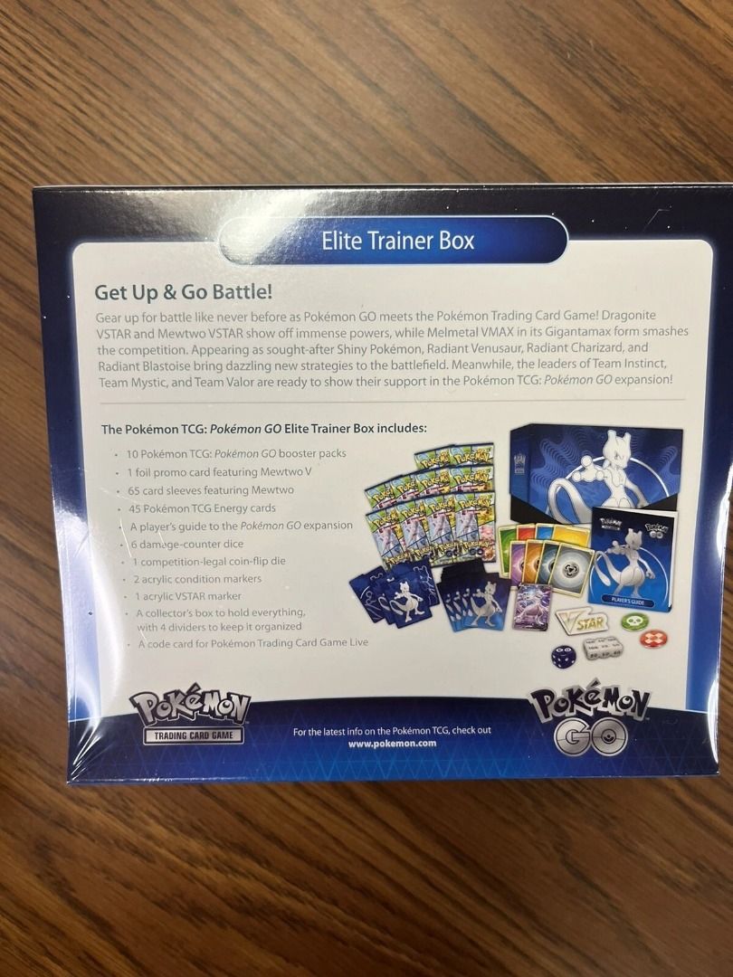 Pokemon GO Elite Trainer Box, Toys & Collectibles, Trading Cards, Card ...