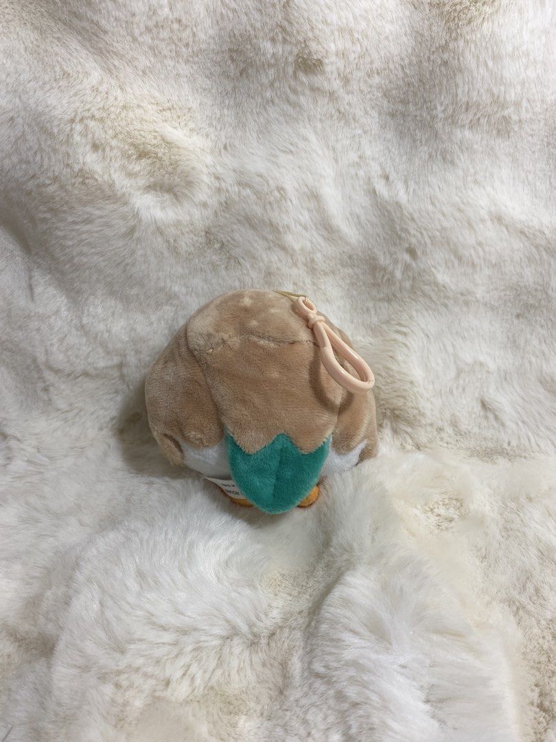 Pokemon’ Rowlet plush charm (Category: Plushies & Soft Toys) located in Kalibo. Submitted by ollie_stuffshop (Listing ID 1469662898, Image 2). Description: Before you send your inquiries: ❗️Last Price is already posted ❗️Manage your expectations, WYSIWYG ❗️May need washing ❗️Dropoff is every Wednesday & Sunday.