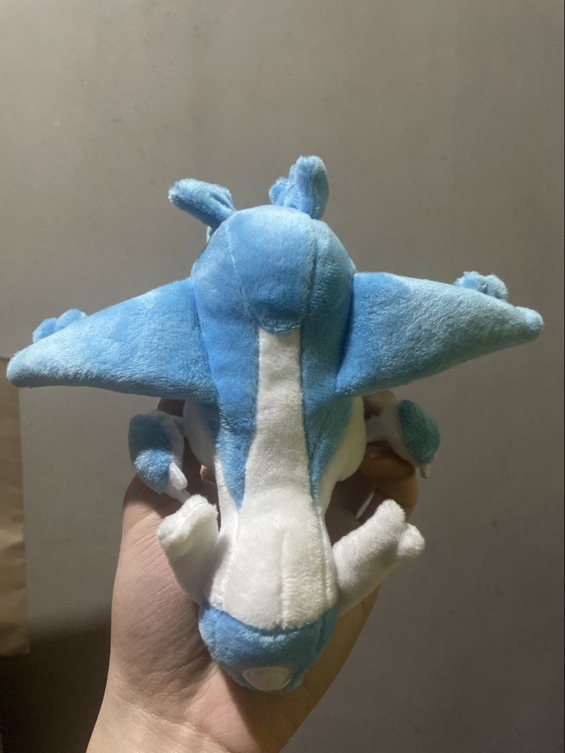 Pokémon Center Latios Sitting Cuties Plush (Category: Plushies & Soft Toys) located in Manila. Submitted by spongebro (Listing ID 1469695630, Image 2). Description: - Authentic Pokémon Center Latios plush toy - Soft blue and white fabric with embroidered details - Official tag attached - Clean, well-kept collector's piece - Compact size that sits upright easily.