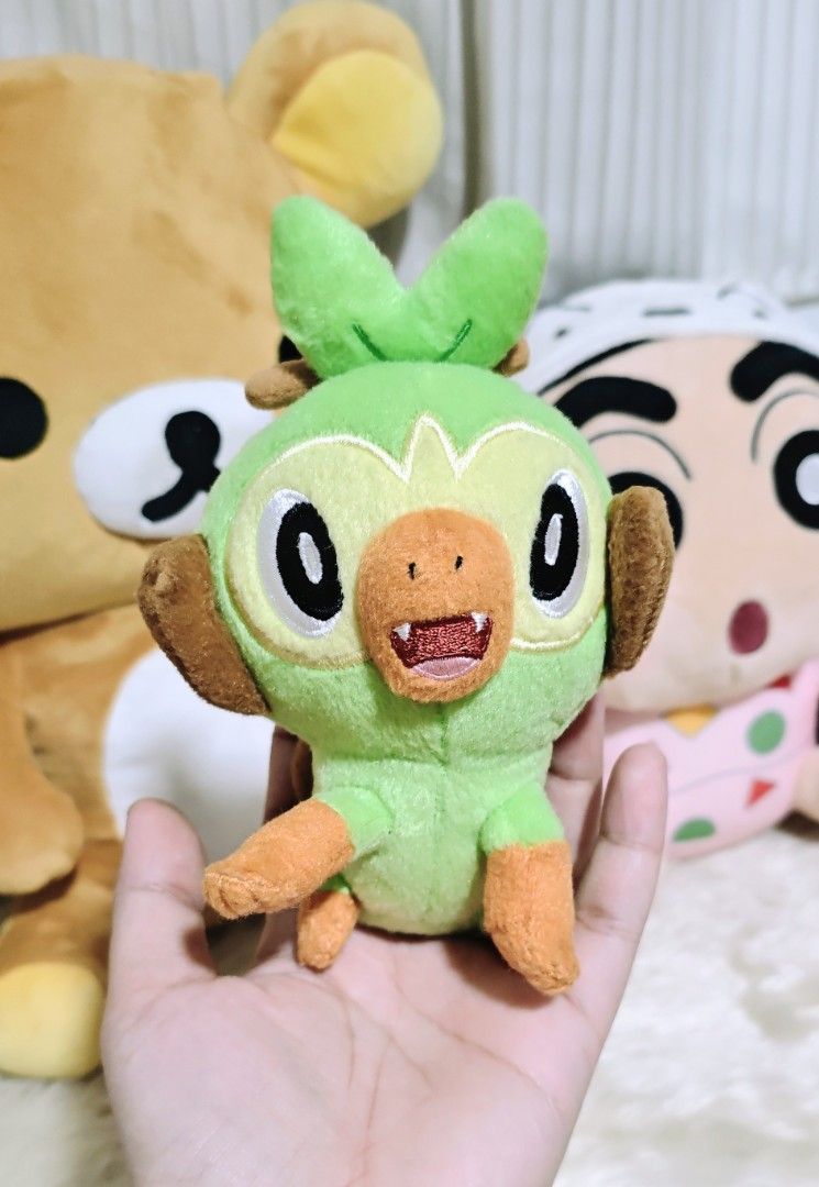 POKÉMON Grookey (Category: Plushies & Soft Toys) located in Manila. Submitted by yourfavoritethings7 (Listing ID 1469694797, Image 1). Description: 6.5 inches.
