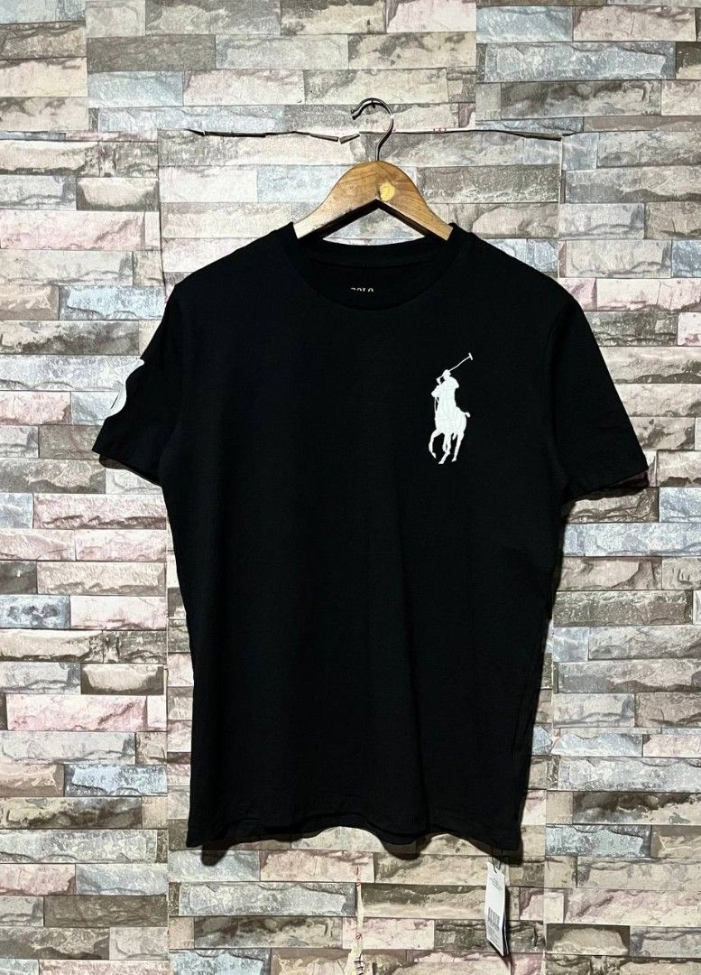 POLO BY RALPH LAUREN BIG LOGO TEE (Category: Luxury Apparel) located in Caloocan City. Submitted by wewearworn (Listing ID 1469600429, Image 1). Description: Medium Best Fit 19.5 x 26.5 Excellent with hangtag No Issues 9.8/10 Color Rate.
