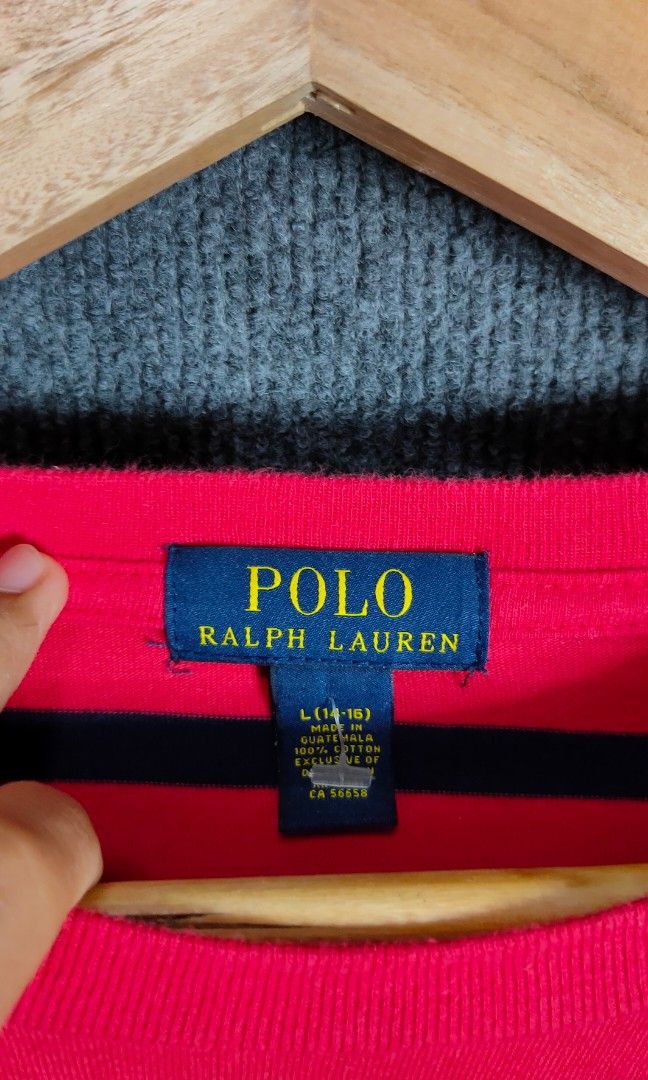 Polo Ralph Lauren Longsleeve (Category: Tshirts & Polo Shirts ) located in Bolinao. Submitted by tokiya. (Listing ID 1469579663, Image 3). Description: Polo Ralph Lauren Size Medium Fittings 20x27.
