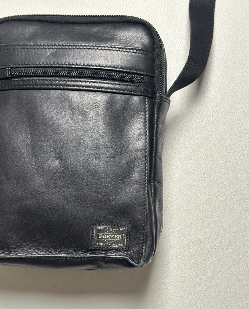 PORTER Leather Sling Bag (Category: Sling Bags) located in General Santos City (Dadiangas). Submitted by uragon.apparel (Listing ID 1469754476, Image 2). Description: .