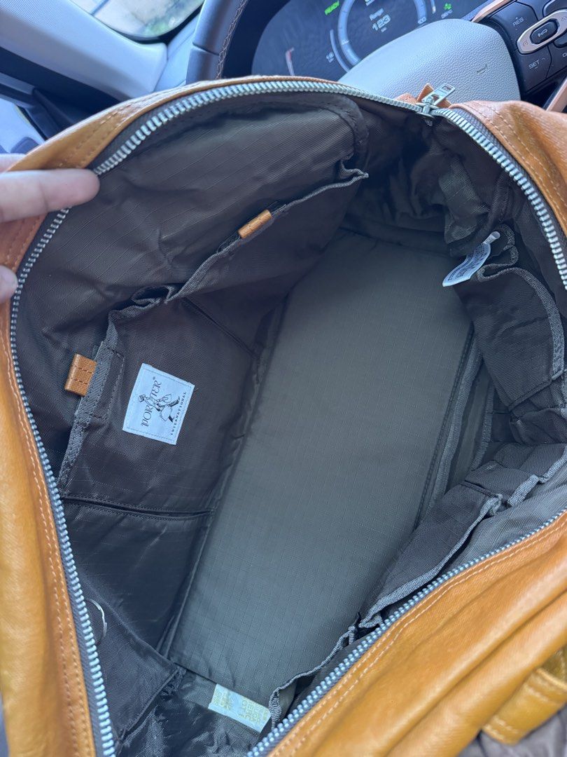 PORTER Yoshida Travel Bag (Category: Luggage) located in Manila. Submitted by thriftyhaven2023 (Listing ID 1469591173, Image 2). Description: Good for overnight or 3Day trip luggage. Has some normal signs of usage. Still very nice in actual..