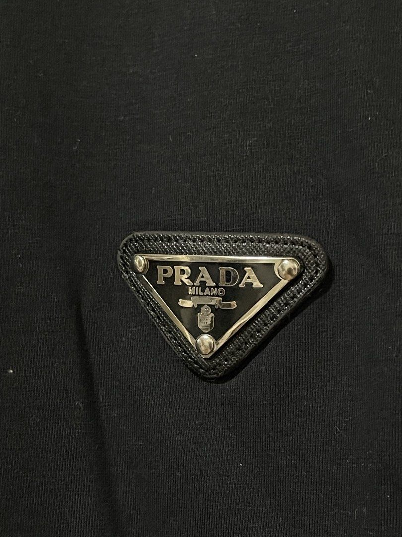 Prada shirt size S - M (Category: Luxury Apparel) located in Marikina City. Submitted by joshuaades21107 (Listing ID 1469711818, Image 3). Description: Prada shirt Small - medium Auth not guranteed Complete tags .