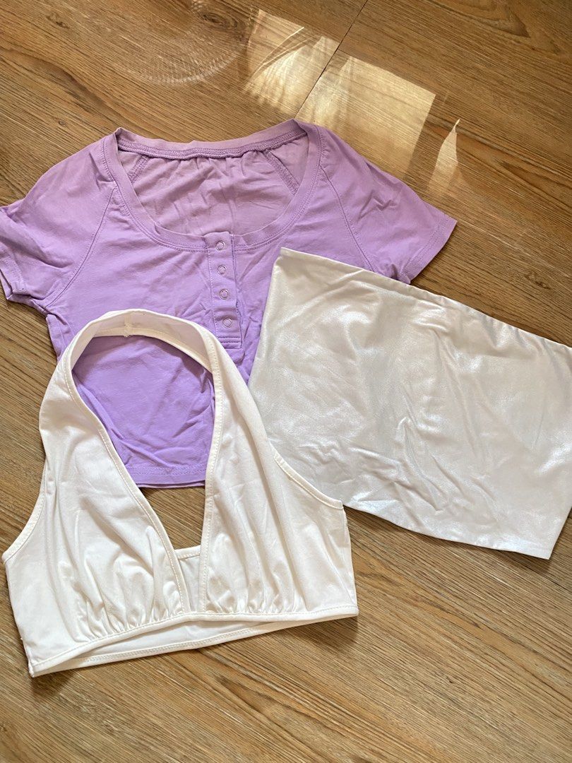 Preloved Clothes (Category: Longsleeves) located in Caloocan City. Submitted by lpzchy (Listing ID 1469584833, Image 3). Description: PM for prices and Sizes. below 100 .
