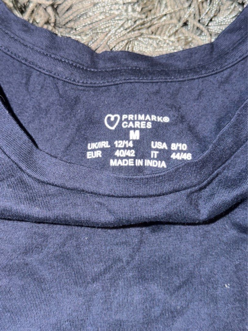 Primark Navy Blue Round Neck T Shirt (Category: Shirts) located in Quezon City. Submitted by tishaagba (Listing ID 1469738783, Image 3). Description: .