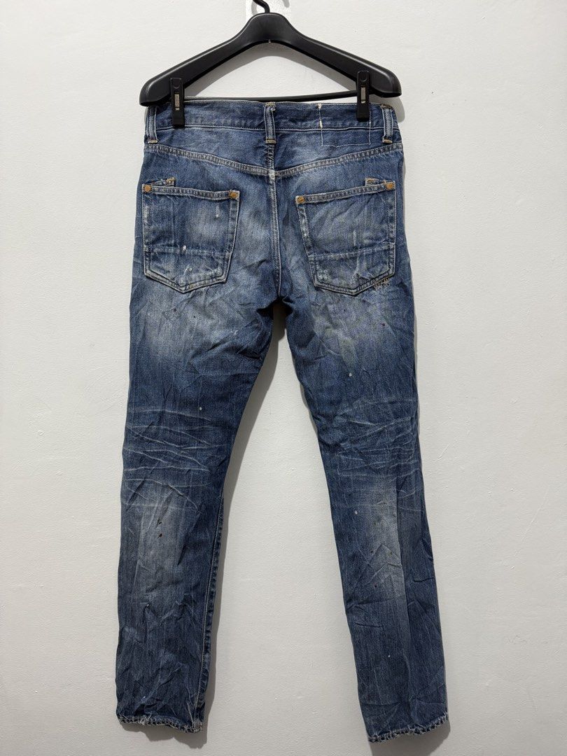 Prps noir selvedge japan pants (Category: Jeans) located in Sorsogon. Submitted by jovert_23alviz (Listing ID 1469678193, Image 2). Description: Size 31-33 Lenght 41 Hem 6.7 Verygood condition.