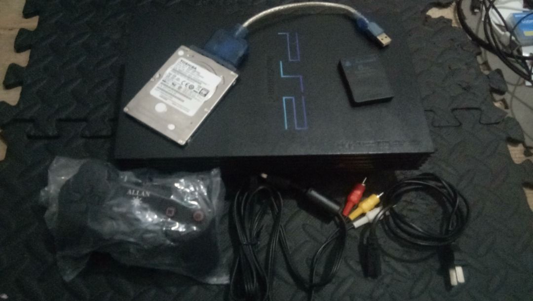 PS2 Fat Mcboot 500gb 160 Games Playstation (Category: PlayStation) located in Paranaque City. Submitted by deja.vuboy (Listing ID 1469703420, Image 2). Description: Inclusion: • PS2 Fat unit SCPH-50000 NTSC-J 110v volts (needs an AVR/Stepdown transformer) • Orig 8mb memcard with mcboot • Power Cord • OEM AV Composite Cable (3 jacks; yellow, white, red) • 1 pcs PS2 Controller bnew (Allan brand) • 500gb hdd with 160games (check nyo yung pics para s
