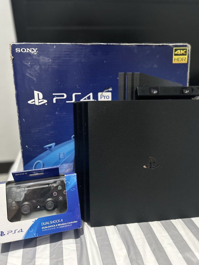 PS4 Pro w Camera and Controller (Category: PlayStation) located in Manila. Submitted by czyrell.iny (Listing ID 1469723022, Image 2). Description: .