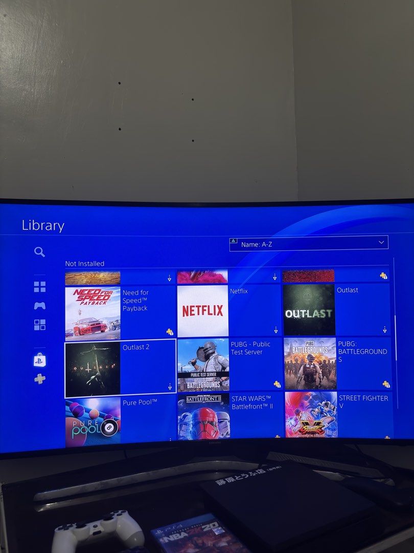 PS4 SLIM 500GB WITH DIGITAL GAMES (Category: PlayStation) located in Manila. Submitted by pauloreynoso (Listing ID 1469609705, Image 3). Description: For Sale PS4 Slim 500GB with digital games - For Only 8k (FIXED na sobrang sulit na nyan dahil may digital games na) Quick Description: System Software - 14.00 500GB Storage Fully Working No repair history alagang alaga yung unit Waranty seal is still intact Hindi maingay ang fan Still in good descr