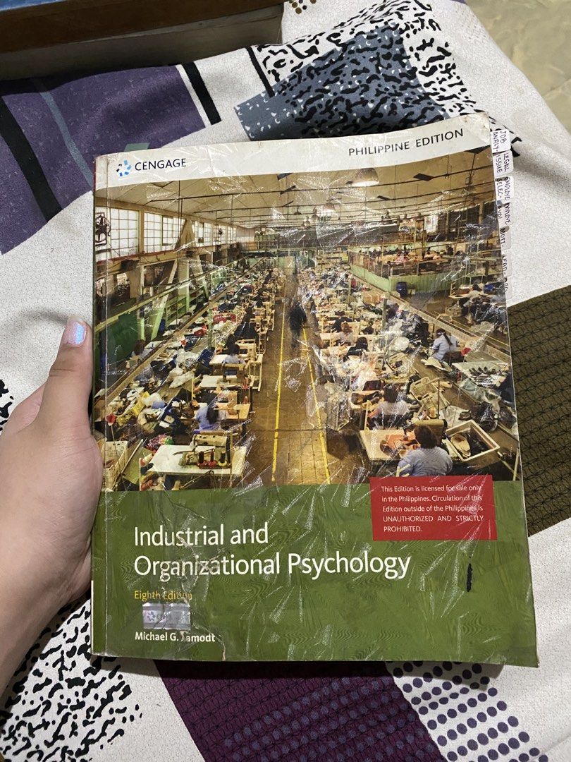 Psychology Textbooks Bundle (Category: Textbooks) located in Cavite. Submitted by kamiljane (Listing ID 1469679028, Image 2). Description: Abnormal Psychology 8th edition 800 Industrial Organization 8th edition 800 Psychological Assessment 7th edition 600 Theories of Personality 8th edition 400 Take all: 2,000 All have highlights and tabs. Well loved, was used to study to pass Rpm. .