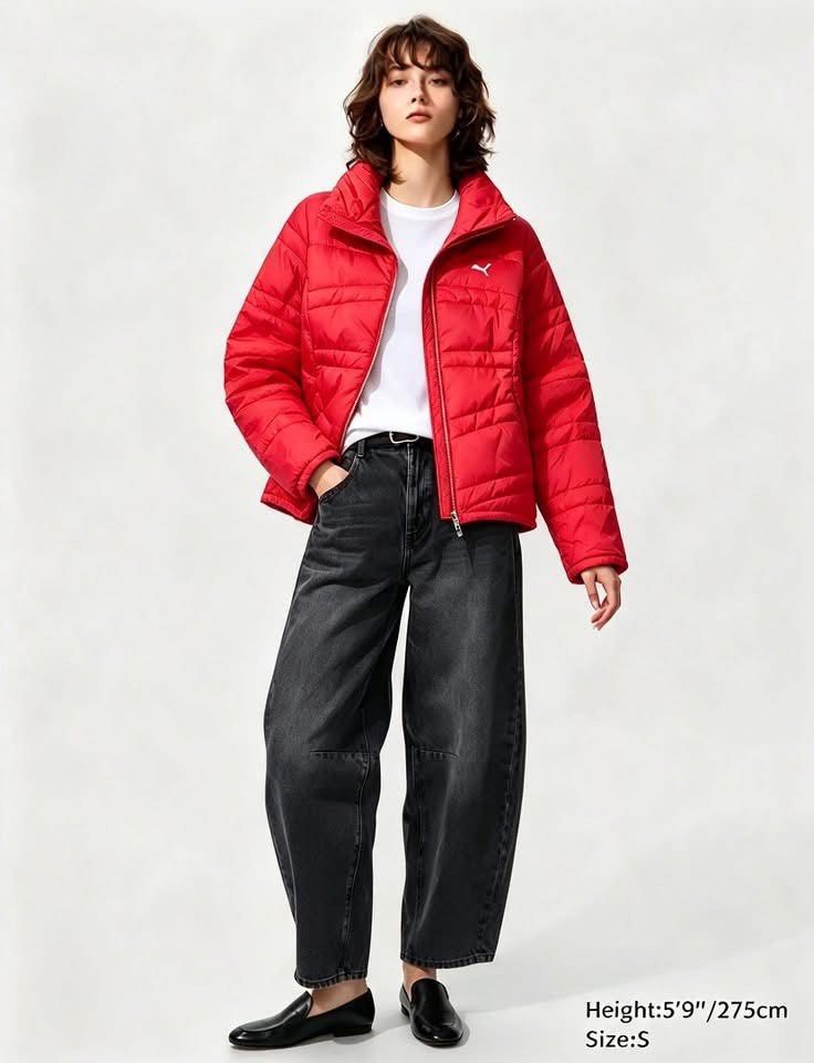PUMA LIGHTWEIGHT PADDED WARMCELL SERIES JACKET (Category: Coats, Jackets and Outerwear) located in Puerto Princesa. Submitted by kelvinfabr75674 (Listing ID 1469580614, Image 1). Description: Size L 20 width 26 length NO ISSUE LIKE NEW CONDITION Color rate 10📌.