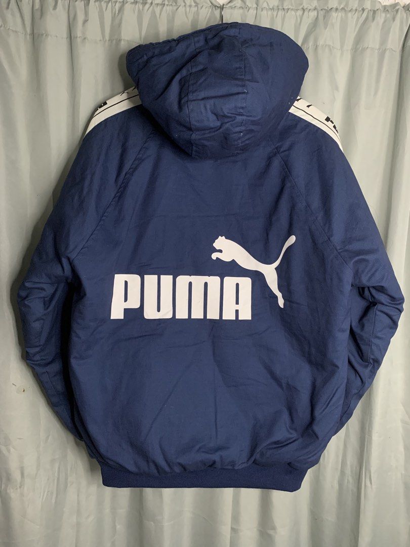 Puma reversible (Category: Coats, Jackets and Outerwear) located in Cabuyao City. Submitted by marcmateo112625 (Listing ID 1469700948, Image 3). Description: ⚠️ Please manage your expectations ⚠️ Color may vary due to lighting ⚠️ Legitimacy not guaranteed (thrifted item) 💳 Mode of Payment: GCash / GoTyme Bank 🚚 Courier: J&T Only 📍 Location: Cabuyao, Laguna 📩 Message me or request a video call for inquiries.