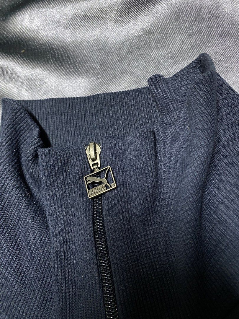 PUMA Track Jacket with Orange Shoulder Stripes (Category: Coats, Jackets and Outerwear) located in General Trias. Submitted by kevinthriftshop (Listing ID 1469679299, Image 2). Description: .