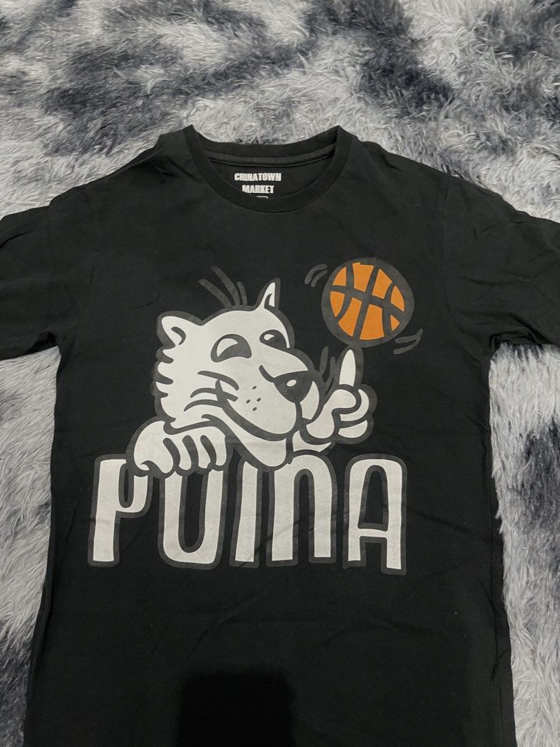 Puma x chinatown market (Category: Formal Shirts) located in San Jacinto. Submitted by clothcartelph (Listing ID 1469655032, Image 2). Description: Size: small Dimes: 17/26 Condition: as new condition Color rate: 9.5/10 No issue.