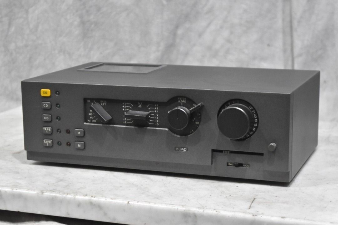 QUAD 44 Control Unit Preamplifier (Serial No. 3433800) (Category: Soundbars, Speakers & Amplifiers) located in Caloocan City. Submitted by letao_shopping_ph (Listing ID 1469597078, Image 2). Description: The exterior shows signs of use and age, including scratches and stains. 🇯🇵 Interested in this item? Feel free to message us for more details. 🏷️ Product Code: A-1188 🛍️ More Similar Products Available 📂 Catalog Code: B-1 ———————————————————