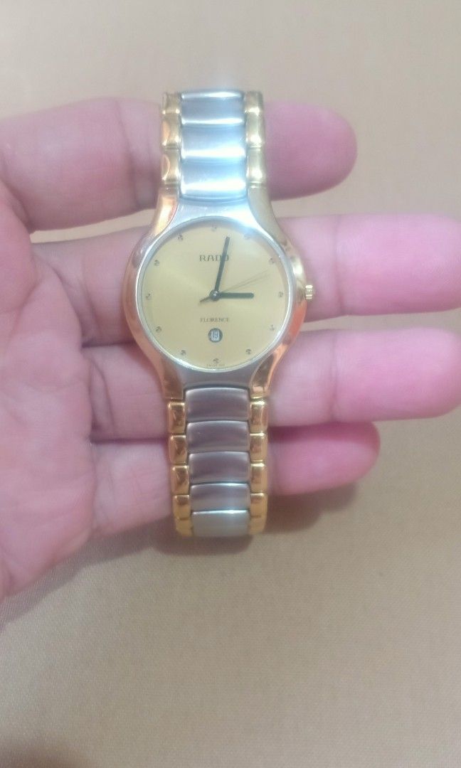 Rado Florence (Category: Luxury Watches) located in San Pablo. Submitted by krymuel (Listing ID 1469580643, Image 1). Description: rado florence all original swiss made all in good condition👍.
