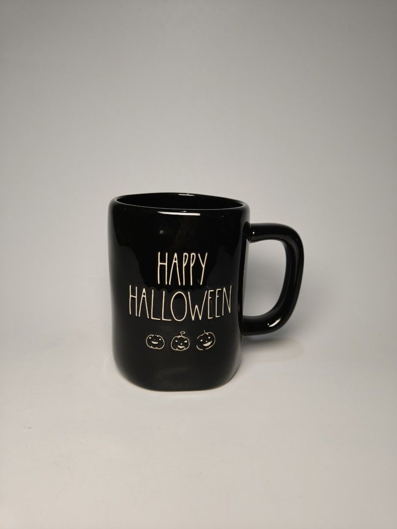 Rae Dunn Happy Halloween (Category: Coffee & Tea Tableware) located in Cavite. Submitted by phtmt (Listing ID 1469706152, Image 1). Description: These are factory pull-out items, so minor imperfections or flaws may be present. Please manage your expectations..