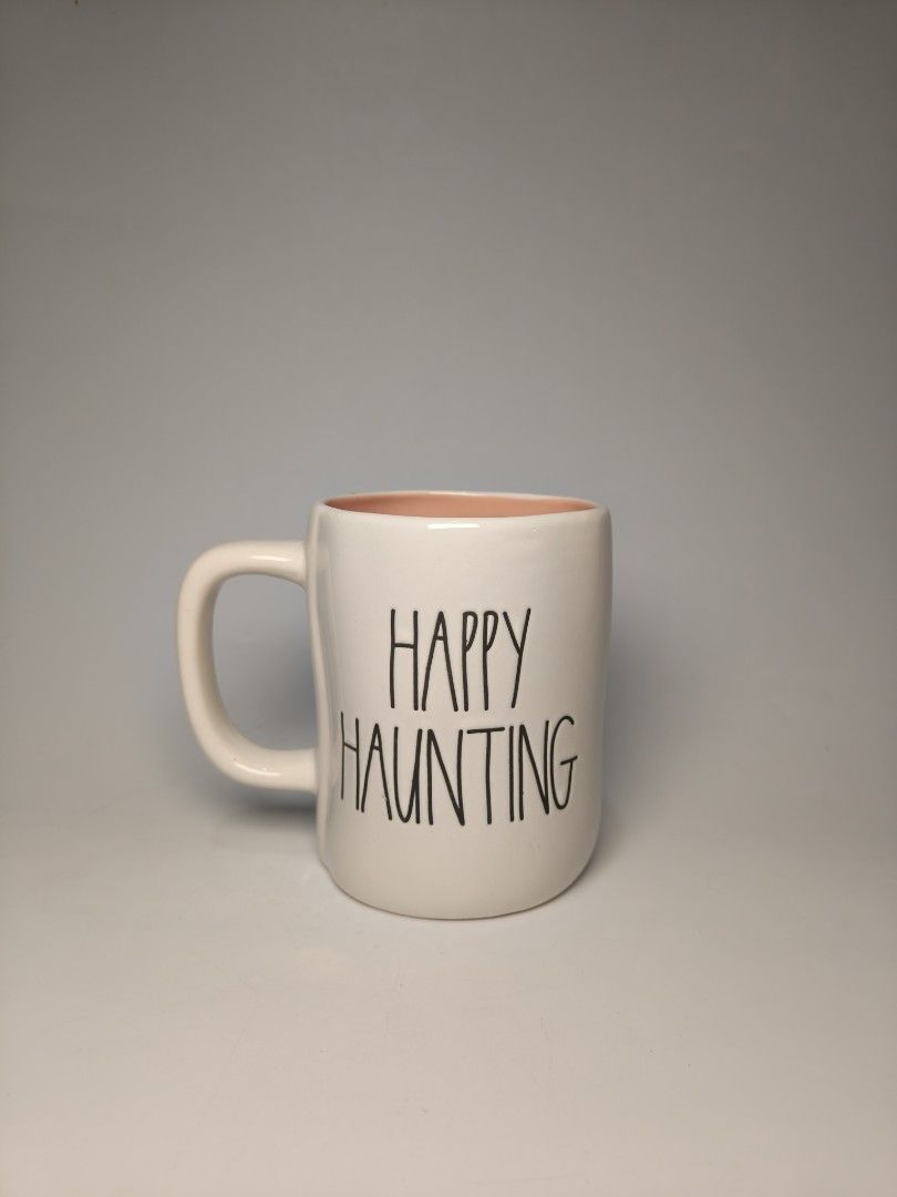 Rae Dunn Happy Haunting (Category: Coffee & Tea Tableware) located in Cavite. Submitted by phtmt (Listing ID 1469706544, Image 2). Description: These are factory pull-out items, so minor imperfections or flaws may be present. Please manage your expectations..